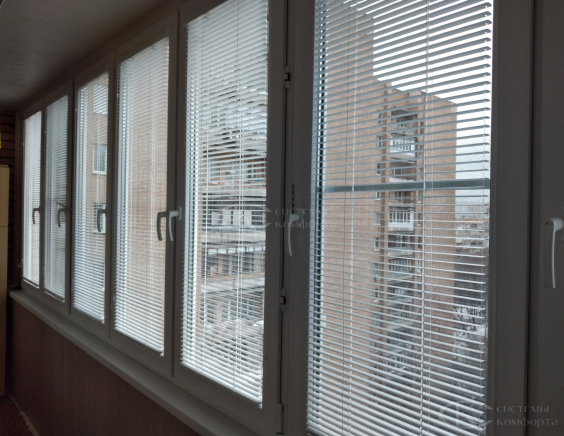 Горизонтальные жалюзи на пластиковые окна