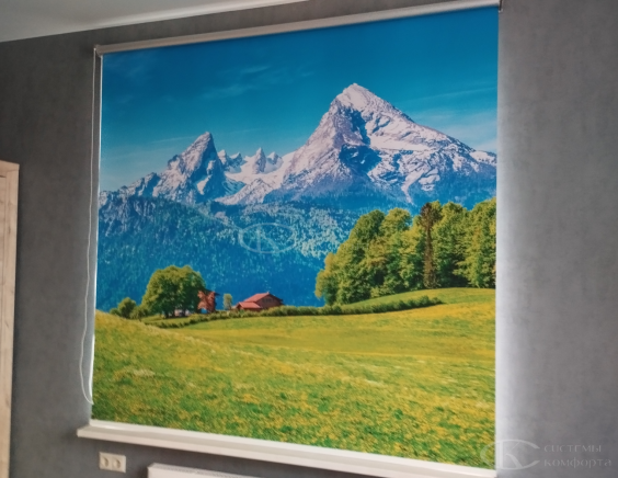 Портфолио Ролл шторы на пластиковые окна