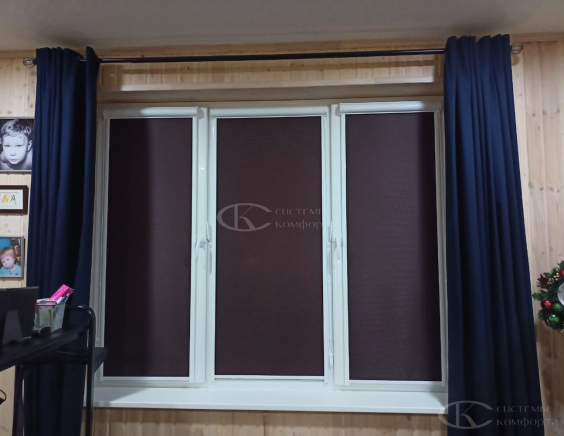 Портфолио Ролл шторы на пластиковые окна