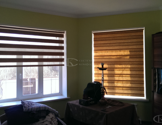 Портфолио шторы День-Ночь Мини