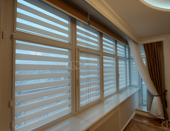 Порфолио работ шторы День-Ночь Комбо они