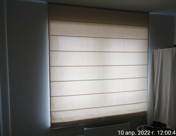 Портфолио работ Римские шторы