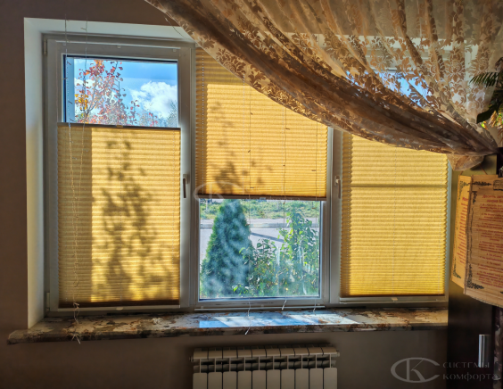 Шторы плиссе