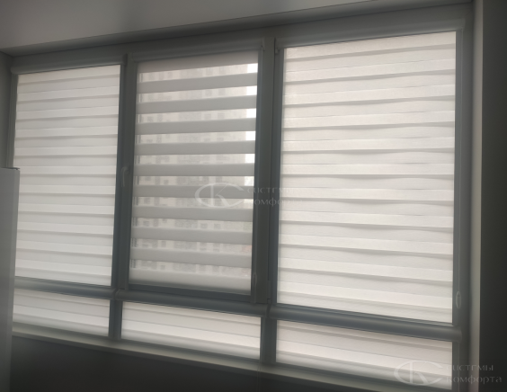 Порфолио работ шторы День-Ночь Комбо они