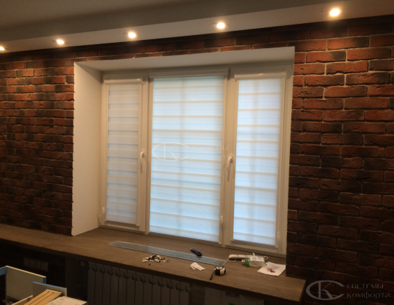 Порфолио работ шторы День-Ночь Комбо они