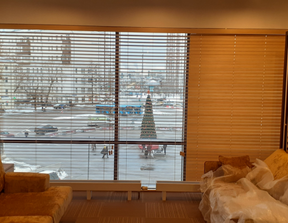 Бамбуковые жалюзи в комнату