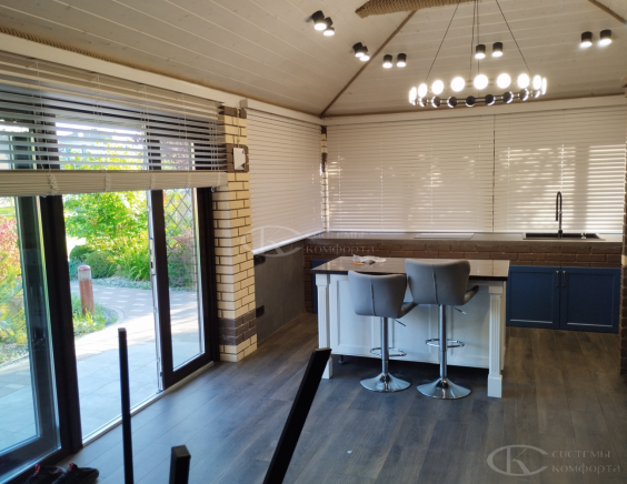 Бамбуковые жалюзи в комнату