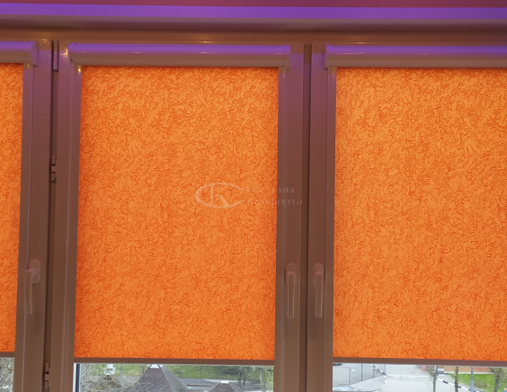 Портфолио Ролл шторы на пластиковые окна