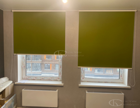 Портфолио Ролл шторы на пластиковые окна