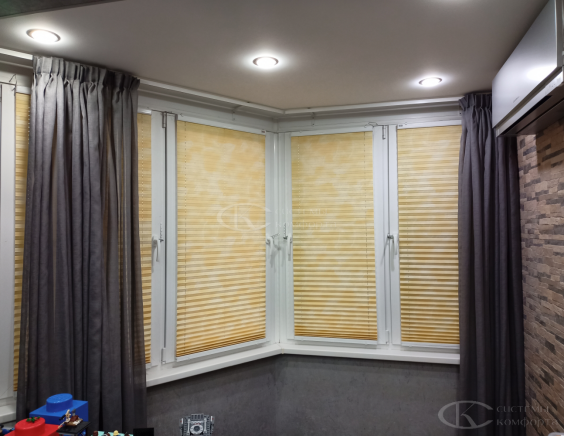 Шторы плиссе