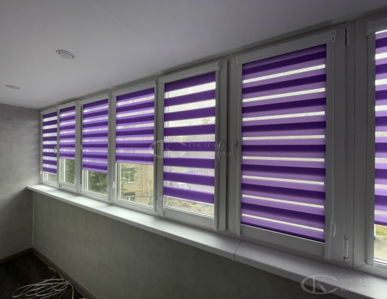 Порфолио работ шторы День-Ночь Комбо они