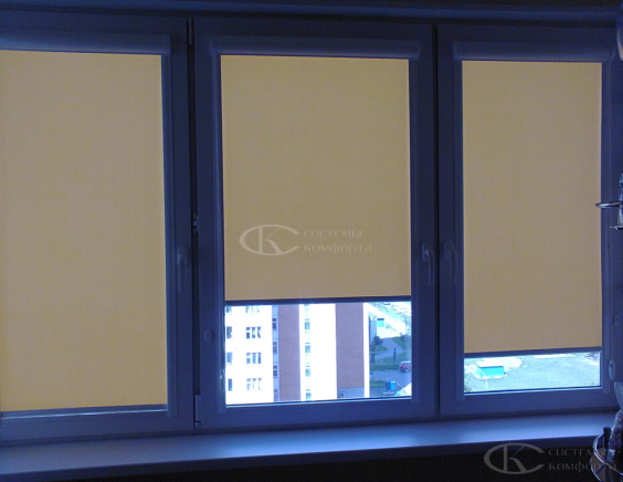 Портфолио Ролл шторы на пластиковые окна