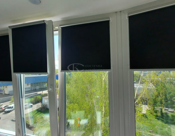 Портфолио Ролл шторы на пластиковые окна