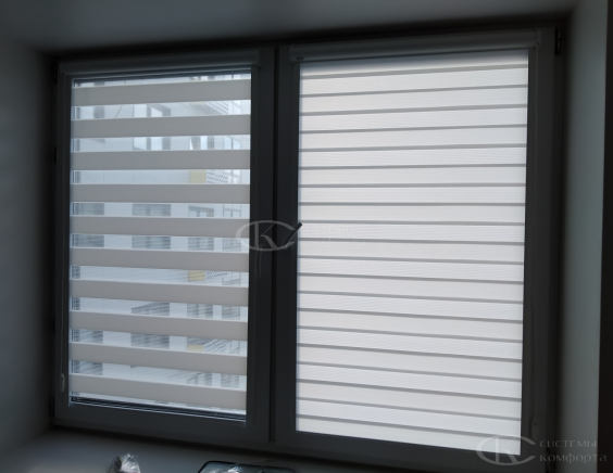 Порфолио работ шторы День-Ночь Комбо они