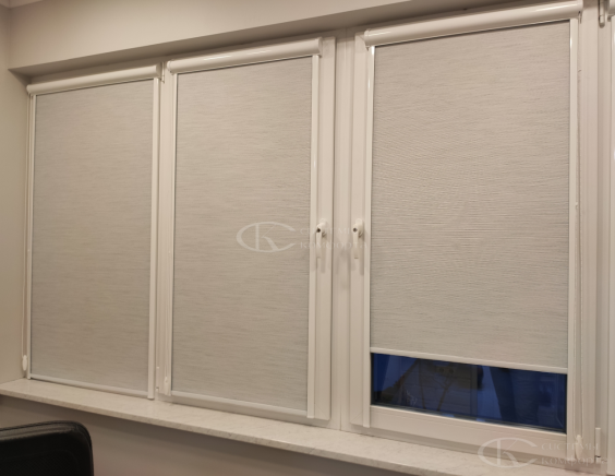 Портфолио Ролл шторы на пластиковые окна